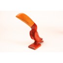 Toucan, wood Brazilwood