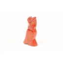Mini owl, wood Brazilwood