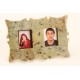 soapstone photo frame double picture