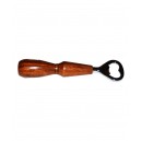 Bottle opener made of 