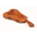 Ashtray pear fruit. Brazilian Rosewood.